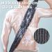 EUPSIIU 2 Pieces Exfoliating Body Scrubber Extra Long Exfoliating Towel Shower Wash Black Cloths Washcloth Loofah Special Texture Makes Fluffy Foam Lather for Cleaning Dirt on The Skin (Black) Polyester - Buy Online on GoSupps.com