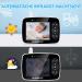 Burnnove Baby Monitor with 3.5-Inch Camera | Remote-Controlled Pan-Tilt | Night Vision 2x Zoom Eco Mode & Temperature Test - Buy Online on GoSupps.com
