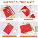 12 Inch Titanium Paper Cutter with Automatic Security Safeguard - Ideal for Scrapbooking, A4 Craft Paper, Labels, Photos, and Cardstock - Buy Online on GoSupps.com