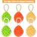 Vesaneae 3-Pack Soft Bathing Sponges - Baby Shower & Body Cleaning Honeycomb Luffa Massage Sponges for All Ages (Yellow Orange Green) - Buy Online on GoSupps.com