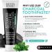 Fluoride-Free Activated Carbon Toothpaste - Mint Taste for Natural Teeth Whitening | Pro Teeth Whitening Co. - Buy Online on GoSupps.com