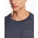TSLA Swimwear Short Sleeve Top | UV Protection UPF 50+ Quick-Dry Rash Guard for Men | 1 Pack Charcoal & Black M - Buy Online on GoSupps.com