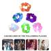 FRCOLOR Glow in the Dark LED Hair Ties - 6 Pack Elastic Bands for Women & Girls | Stylish Hair Accessories - Buy Online on GoSupps.com
