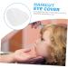 Healeved Hairdressing 100 PCS Hair Salon Eye Guard Anti-splash Facial Baffle Child Haircut Eye Cover Hair Cutting Face Protector Whitex2pcs 1 count (Pack of 1) - Buy Online on GoSupps.com