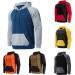 Men's Patchwork Hoodies: Solid Color Block Pullover with Pockets - Buy Online on GoSupps.com