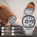 Hearkent Atomic Digital Talking Watch with British English Voice and Big Numbers - Radio-controlled Watch for Elderly or Blind with Elastic Silver Band - Buy Online on GoSupps.com