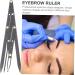POPETPOP Eyebrow Scale Makeup Tools Makeup Gadgets Eyebrow Drawing Tool Second Generation Moderation Mini 1 count (Pack of 1) Black - Buy Online on GoSupps.com