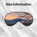 Japan Mount Fuji Landscape Soft Sleep Eye Mask - Breathable Female Eye Patch for Travel & Relaxation - Buy Online on GoSupps.com