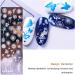 SILPECWEE 8 Pieces Nail Stamping Plates - Flower, Leaf, Holiday Nail Stamps for Manicure - Nail Art Stencils for Simple Style - Buy Online on GoSupps.com