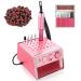 ALLE'S Professional Nail Drill 20000 RPM Portable Electric Nail Drill Machine for Acrylic and Gel Nails with 28 Storage Holes and USB Powered (Pink)