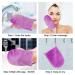 PHOGARY Pack of 8 Bath Mitten Gloves - Premium Cotton Lace Washing Mitts 8 Colors 15x21 cm - International Shipping Available - Buy Online on GoSupps.com