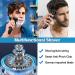 Buy 3D Electric Razor for Men - USB Rechargeable Cordless Shaver for Wet & Dry Use | Ideal Christmas Gift (Blue - Buy Online on GoSupps.com