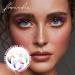 Buy Colored Cluster Lashes - Individual D Curl Eyelash Extensions for DIY Halloween & Cosplay - Soft Wispy Pink False Eyelashes (40D-D-14 9-16mm - Buy Online on GoSupps.com