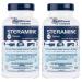 2 x Steramine Bottles of Sanitizing Tablets For Sanitizing Food Contact Surfaces - Kills E-Coli, HIV, Listeria, 1-G, 150 Sanitizer Tablets per Bottle, Blue, Pack of 2 Bottles