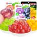 3 flavors Fruit Juice Peel Fudge white peach Peeling Fruit Fudge Mango Grape Soft Candy Mixed Assorted Fruit Flavor Chewing Candy Chinese Casual Sweets Snacks Gift (3 Flavor Mix and Match 3bag) 3 Flavor Mix and Match 3bag