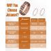 Jecanori 3X Strength Copper Bracelets for Men - Magnetic 3800 Gauss Bracelets with Premium Fold-Over Clasp - Buy Online on GoSupps.com