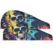 Tie Dye Spiral Skull Hair Towel 2 Pack | Super Absorbent Quick Dry Hair Turbans for Women & Girls - Buy Online on GoSupps.com