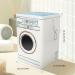 Metal Laundry Powder Storage Box | Detergent Canister with Skylight | Washing Machine Shape - Buy Online on GoSupps.com