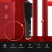 Buy Electric Hair Straightener Brush | Rapid Heating USB Rechargeable | Styling Tool for All Hair Types - Black - Buy Online on GoSupps.com