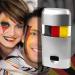  Xinhuju Face Paint Flag Black Red Yellow Face Paint Stick Makeup Pencils Color Eyes Black Eye for Sports Makeup Baseball Softball - Buy Online on GoSupps.com