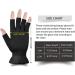 MIG4U 3 Pairs Fingerless Moisturizing Gloves | Half Finger Beauty Glove for SPA, Eczema, Dry Hands | Summer Sun UV Protection | L/XL, Black - Buy Online on GoSupps.com
