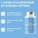 PURE HYALURONIC ACID | 150 mg/day | Anti-aging | 120 capsules | Hyaluronic acid capsules | Food supplement | Made in France - Buy Online on GoSupps.com
