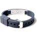 3031 Energy Bracelet - Positive Ion Power Band with Swarovski Crystal | Dark Gray 3 Stripes Trinitix Design | Energizing Magnetic Wristband for Wellness (15-23 cm) - Buy Online on GoSupps.com
