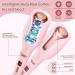 Shop Automatic Hair Curler - Ceramic Curling Iron with 17 Temp Settings & 3 Timers | Anti-Tangle & Scald Protection (Pink - Buy Online on GoSupps.com