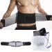 LKM Lower Back Support Belt Waist Trimmer Lumbar Support Brace Breathable Light Posture Corrector Lower Back Brace For Men and Women- Large/X-Large Low Back Belt Support for Waist Large X-large