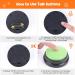 Reaque Buzzer for Dogs - Pack of 4 Interactive Sound Buttons with Recording Function for Training & Communication - Buy Online on GoSupps.com