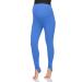 FUTURO FASHION Women's Maternity Fleece Lined Leggings Stirrup Comfortable Pregnancy Winter Cotton Leggings Over Bump Belly Support Stretchy Adjustable High Waisted Pants 8-22 UK 10 Royal Blue