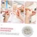 minkissy 8 Boxes Nail Accessory Half Round Imitation Pearls Floral Button up Diy Manicure Pearls White Silk Ribbon Crafts Decoration Floral Decorations Buttons Resin Detachable Supplies - Buy Online on GoSupps.com