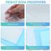 Timoo 100 PCS Disposable Changing Pad - Leak-Proof Underpad Bed Table Protector Mat - Soft Non-Woven Fabric - 17x13 - Buy Online on GoSupps.com