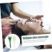 Magiclulu 4-Piece Hair Comb & Scalp Massager Set | Jade Massage Tool for Stress Relief & Relaxation | International Shipping Available - Buy Online on GoSupps.com