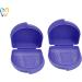 Dent Art Dental Orthodontic Retainer/Aligner Case/Box/Mouth Guard and Denture Storage with Vent Holes for Household | Office | Travel (Pack of 2 Voilet) Pack of 2 Voilet - Buy Online on GoSupps.com