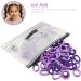 Cooetr 100 Pieces Baby Hair Elastics Elastics for Children Multicoloured Girls Hair Elastics Small and Soft Hair Girls Ponytails for Girls (Purple) - Buy Online on GoSupps.com