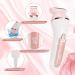 YHC Electric Shaver for Women - Cordless Wet & Dry 2-in-1 Razor for Legs Underarms Face Bikini Hair Removal - Waterproof Painless USB Rechargeable (Pink - Buy Online on GoSupps.com