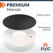 Fixic Freestyle Adhesive Patch 25 PCS - Suitable for Libre, Enlite, Guardian - No Glue Center - Pre-Cut Back Paper - Long-lasting Sensor Fixation (Black) - Buy Online on GoSupps.com