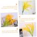 Zerodeko 12 Pcs Simulated Rice Fake Wheat Ears Wheat Ears Dried Flowers Plants Decor Natural Home Decor Rhinestone Kit for Teeth Faux Plant Artificial Bush Greenery Plastic Household Straw Yellowx3pcs 48X15CMx3pcs - Buy Online on GoSupps.com