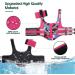 Kuoser Life Jacket for Dogs - Durable & Buoyant Dog Vest for Small Medium & Large Breeds - High Security Pink Swimming Vest - Buy Online on GoSupps.com