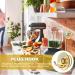 FECFUCY Plug Holder & Cable Organizer - Drill-Free Key & Bathrobe Hook for Kitchen & Bathroom | Transparent Brown Storage Solution - Buy Online on GoSupps.com