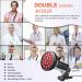 Aumtrly 2022 Red Light Therapy Lamp - 18 LED Dual-Chip 660nm Red & 850nm Near Infrared Light Therapy Device for Body and Face - Buy Online on GoSupps.com