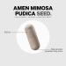 Organic Mimosa Pudica Seed Capsules - 2 Month Supply - Vegan Supplement - Non-GMO - 120 Capsules - Buy Online on GoSupps.com