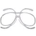 Rapid Eyewear Ski Glasses and Snowboard Glasses Optical Adapter Clip for women and men who need optical correction glasses.Also for mountaineering glasses sports and motocross