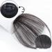 Bangs Hair Clip Bangs Hair for Women Clip In Blunt Fringe Bangs Non-remy Human Hair Air Fringe Bangs Invisible Seamless Indian Natural Straight Flat Bangs Hairpiece Clip in Bangs (Color : Black) - Buy Online on GoSupps.com