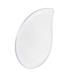 Buerfu Heel Scrubber Clear Foot File - Clear in-Shower Foot Scrubber Callus Remover Pedicure Foot File for Smoothing Feet Dead Skin Big Magatama