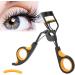 Verdant Touch Portable Eyelash Curler Stainless Steel Portable Eyelash Curler Long-Lasting Lash Curls Makeup Tool - Buy Online on GoSupps.com