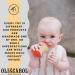 Oli & Carol Pepa the Apple Baby Teething Ring - Natural Rubber Red Teether for Infants | Shop Internationally - Buy Online on GoSupps.com