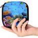 GIAPB Period Bag - Sanitary Napkin Storage & Makeup Pouch for Period - Underwater Fish Design - Buy Online on GoSupps.com