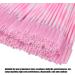 Mascara Brush Disposable Eyelashes Brush Hygienic Fiber Brush Head for Women Female(Pink) - Buy Online on GoSupps.com